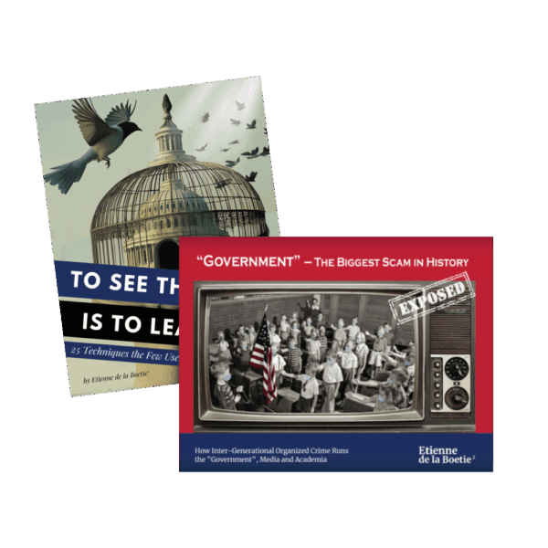 To See the Cage + “Government” - Paperback Bundle