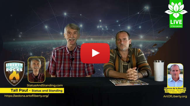 Liberty on the Rocks - Sedona - Nov 3-5th - Get Out of the System with Tall Paul