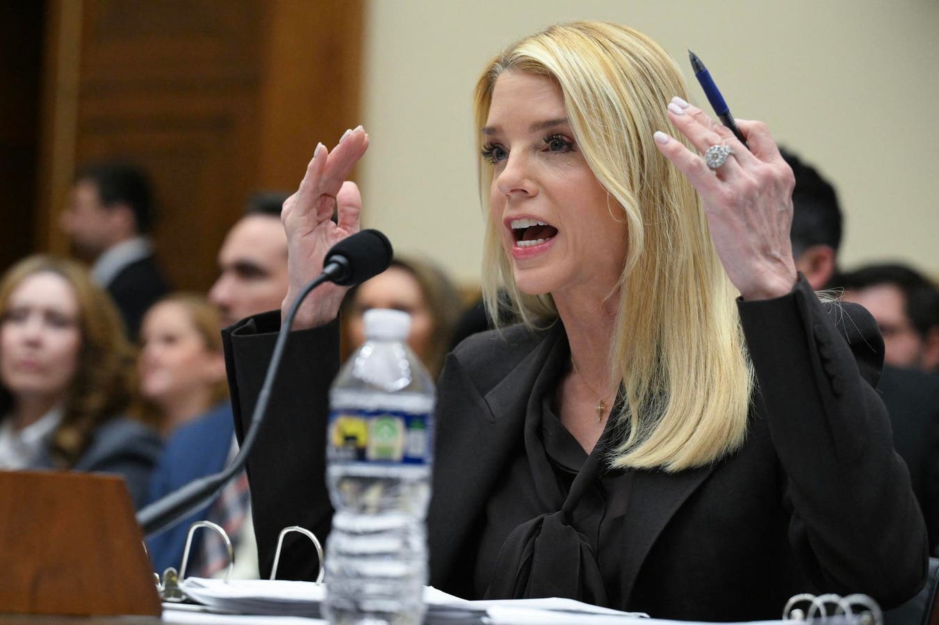 Pam Bondi Refuses To Answer Question About Epstein Co ...