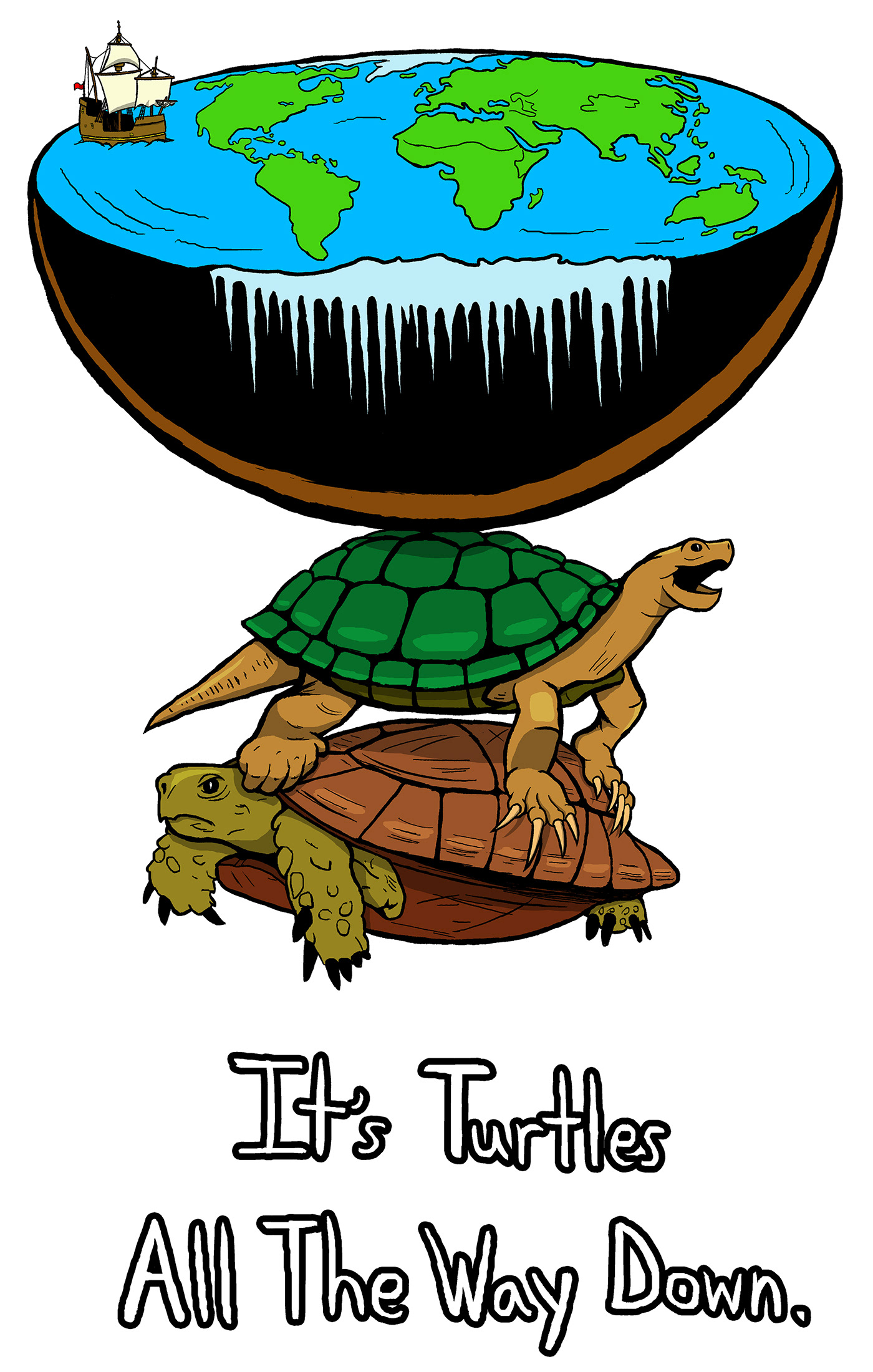 Turtles All the Way Down on Behance