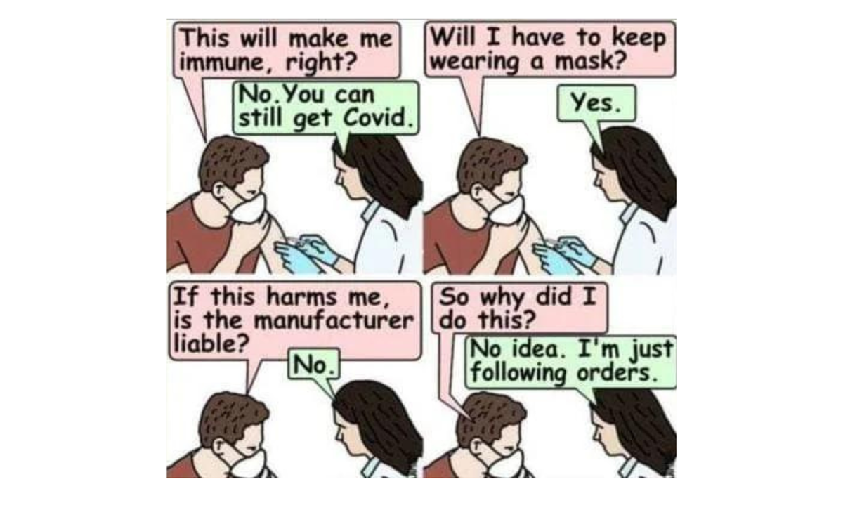 The 15 Stages of Denial Among Recipients of the Covid-19 "Vaccine" (Bio-Weapon)