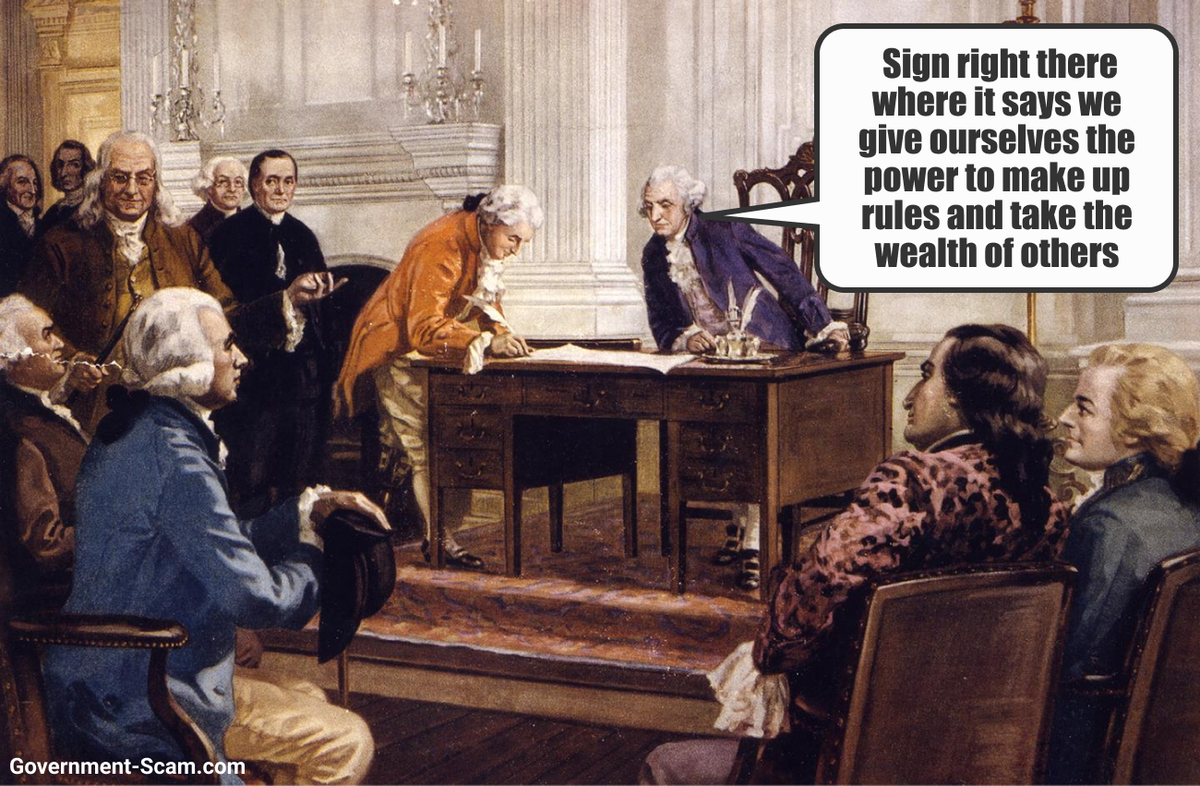 The Shady History of the Con-stitution