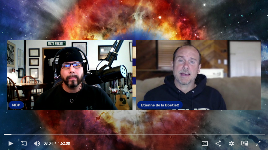 Etienne de la Boetie2 on The Exploration of Consciousness with Matt Presti