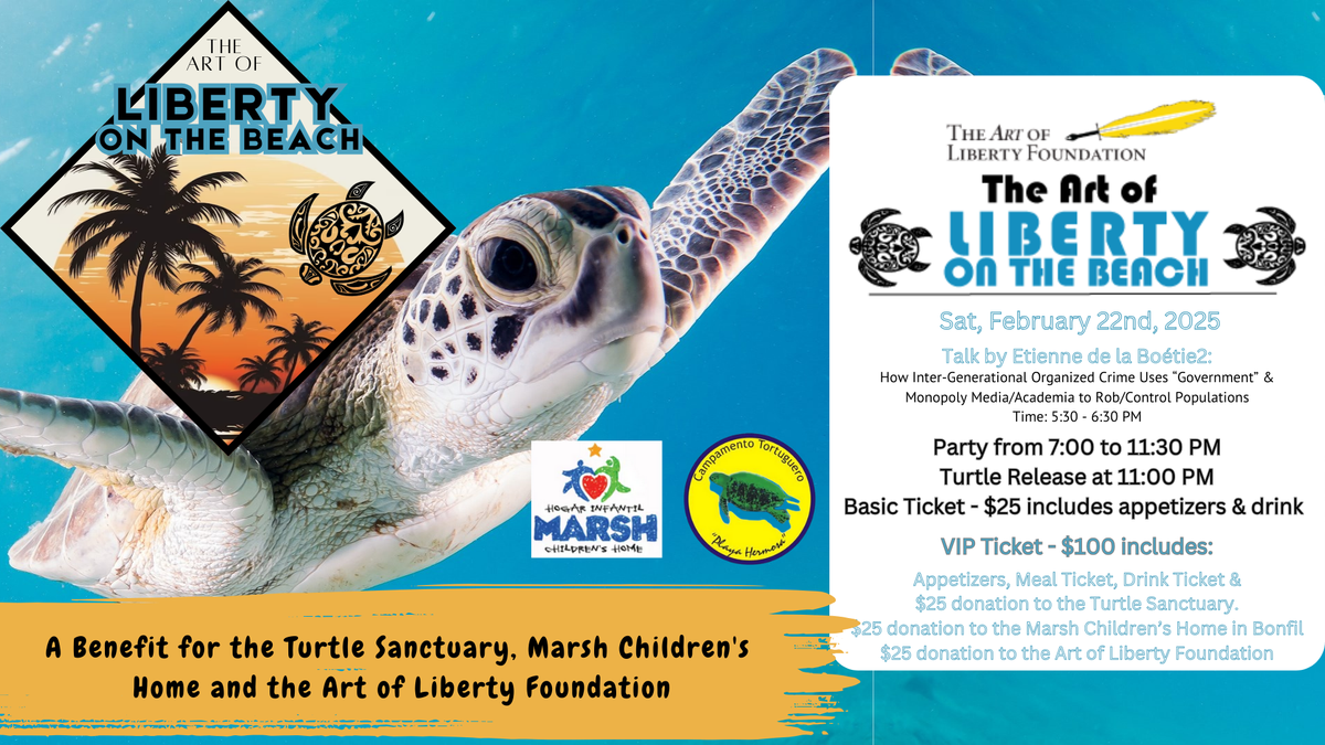 Helping Our Favorite Turtle Sanctuary & Children's Home - #Voluntaryism for the Win! + Anarchapulco 2025 Update