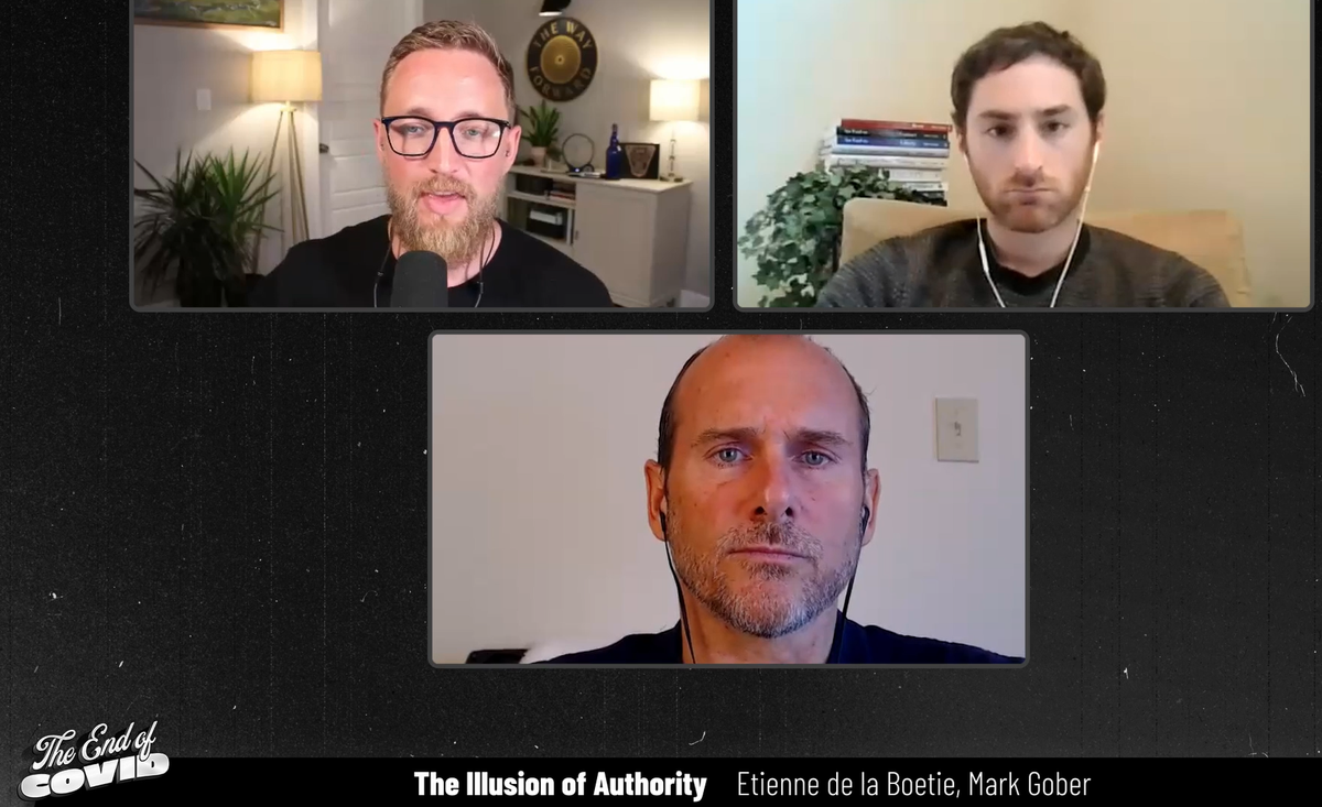 Etienne, Mark Gober, and Alec Zeck Expose How the Scam of "Government" Enabled the Scam of "The Covid"