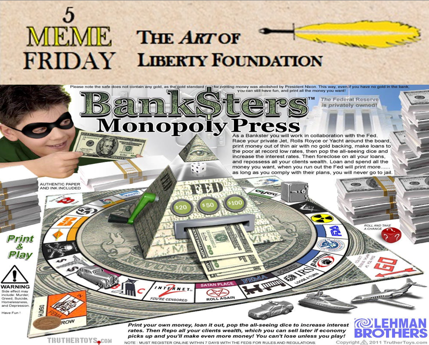 FiveMemeFri - Who Is Stealing the Value Out of Your Money??