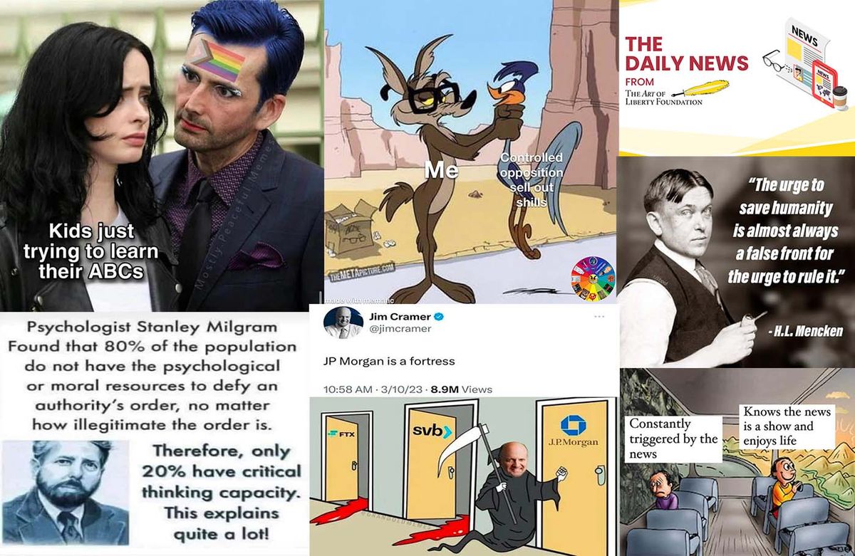 5MemeFri - Bank Runs Accelerate, Feds Promise to Cover Everything??