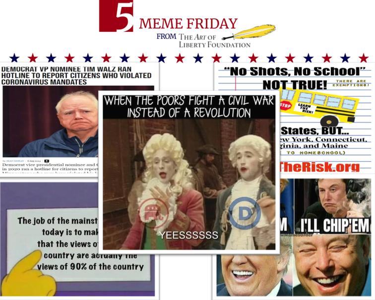 Fivememefri - Trump Will Vax Em and Elon Will Chip Em