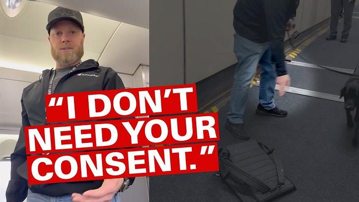 Video: DEA Caught Red-Handed: Airport Intimidation