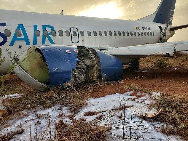 THREE Boeing crashes in two days: Terrified passengers scramble to escape burning jet in Senegal and tyre explodes on 737 landing in Turkey - 24 hours after nose gear failure caused 767 to slam...