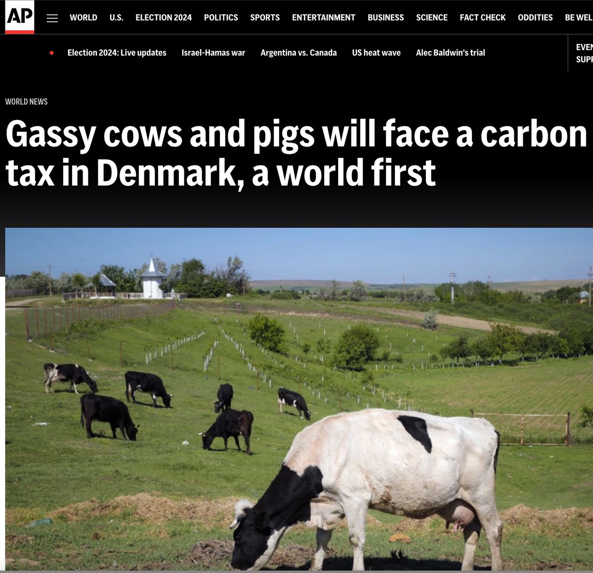 Destroying meat and dairy production to save the planet