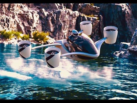 This Bonkers Flying Motorbike Can Soar to 60 MPH in 3 Seconds