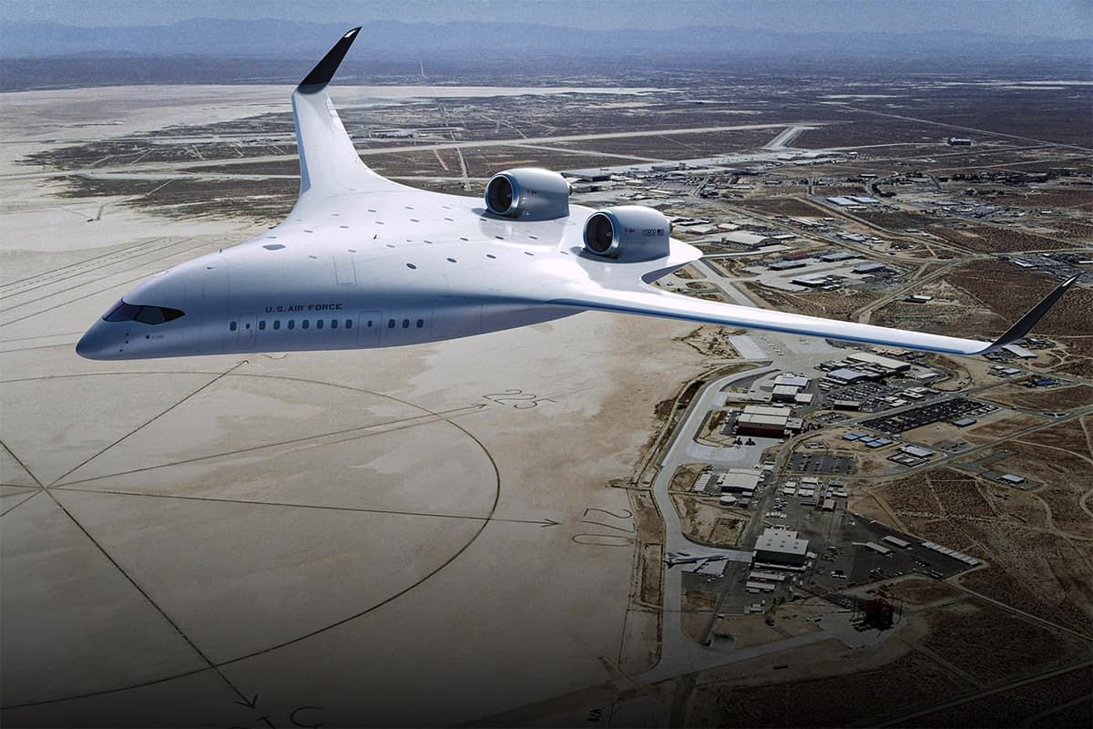 Ultra-efficient blended wing airliner: The perfect hydrogen platform?