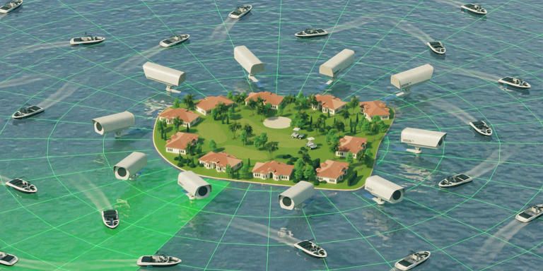 Inside the island fortress of America's mega-billionaires