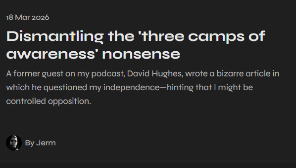 Dismantling the 'three camps of awareness' nonsense