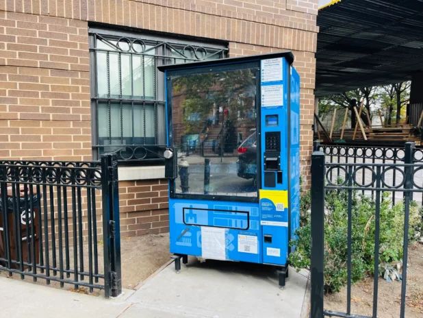 NYC: “Drug-User” Vending Machine Offering Free Meth Kits and Condoms has to be Refilled Twice a Week