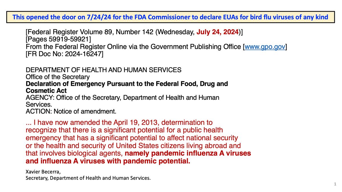 Bird flu vaccines are fast approaching