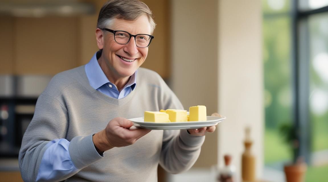 WHAT? - Bill Gates FAKE lab made "butter"