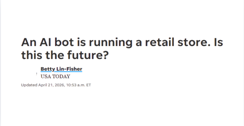 An AI bot is running a retail store. Is this the future?