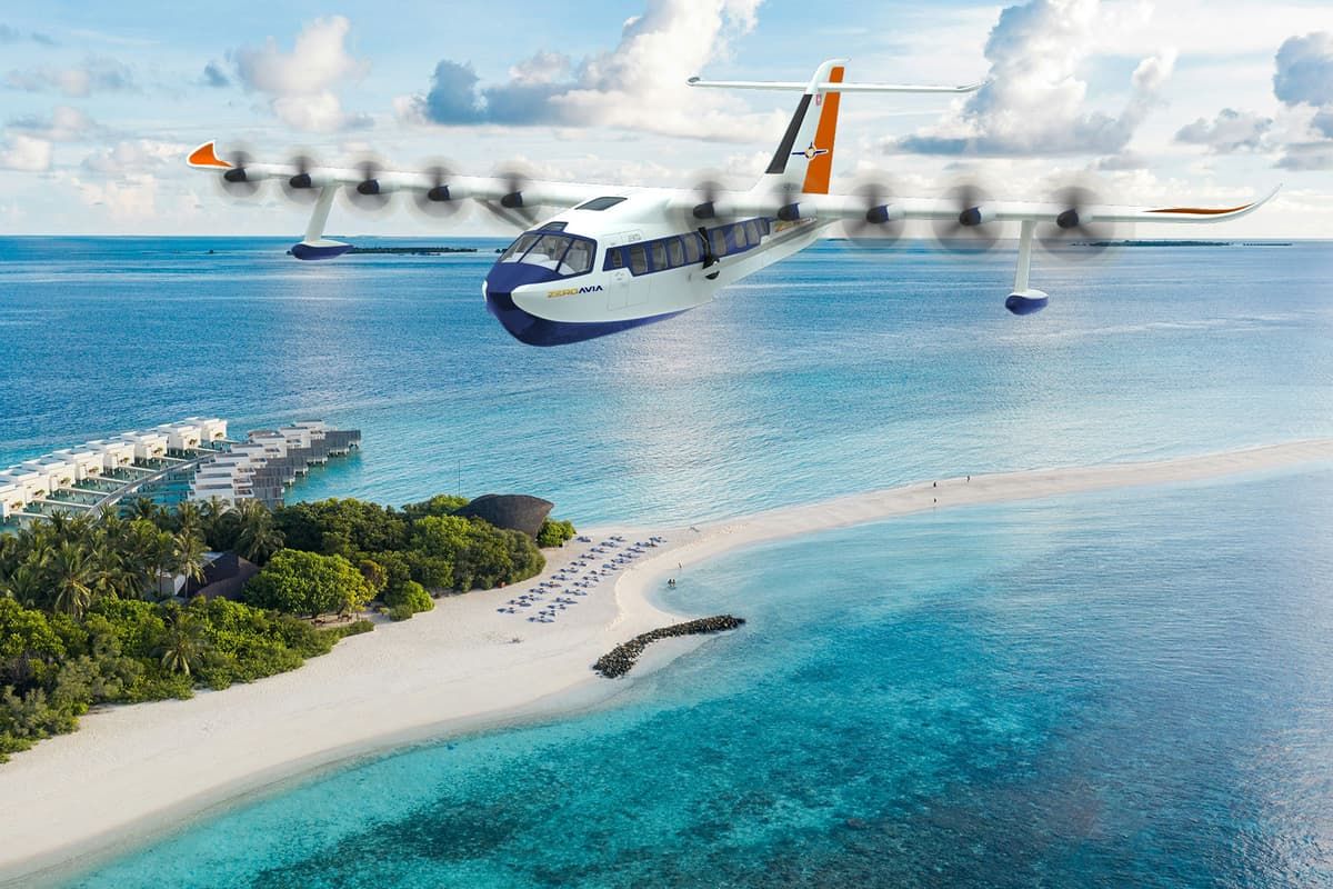 370-mile hydrogen-electric seaplane set to clean up island hopping