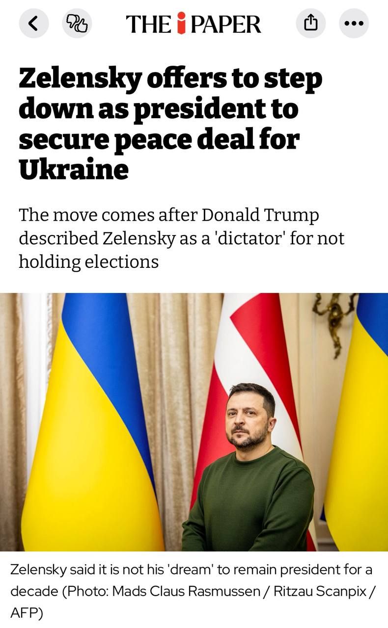 Simplicitus's Ukraine Situation Report: Previously 'Unthinkable' Now Reality, as Zelensky Floats Resignation on SMO's 3rd Anniversary