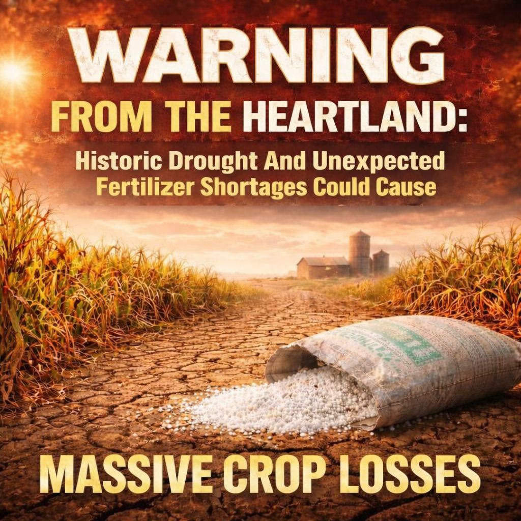 Warning From The Heartland: Historic Drought And Unexpected Fertilizer Shortages Could Mean Massive Crop Losses