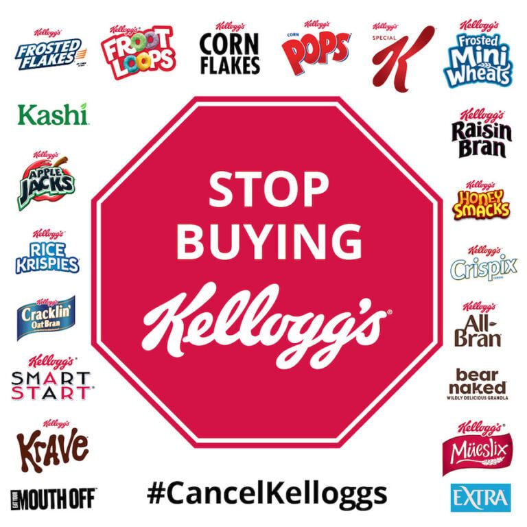 How To Boycott Kellogg’s Cereals! #CancelKelloggs