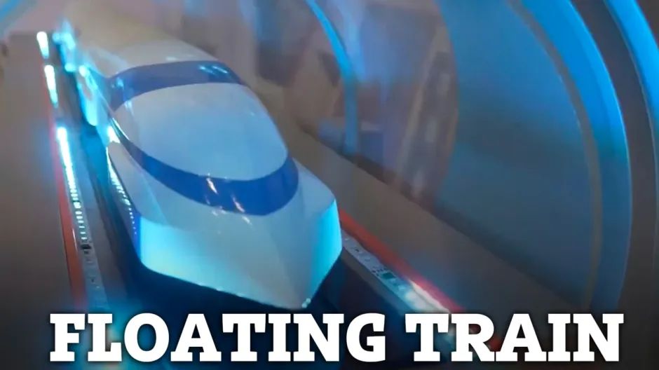SUPER FAST EXPRESS China’s plan for 621MPH floating train that goes faster than a PLANE takes step forward with first track laid down