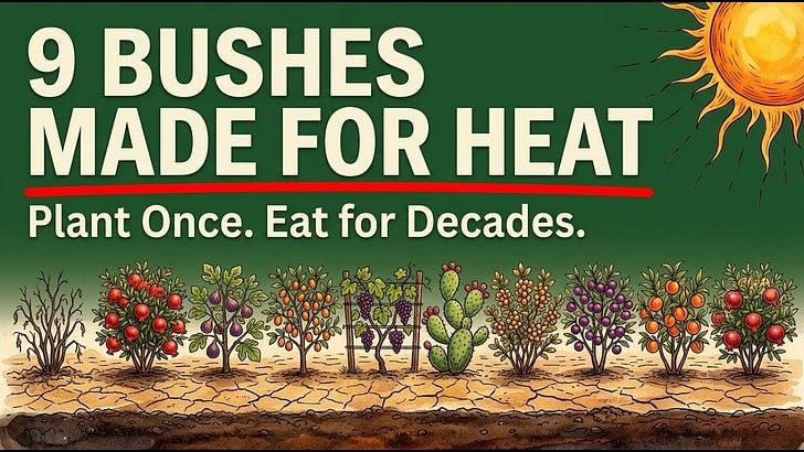 These 9 Fruit Bushes Were MADE for Hot Climates — Plant Once, Eat for Decades!