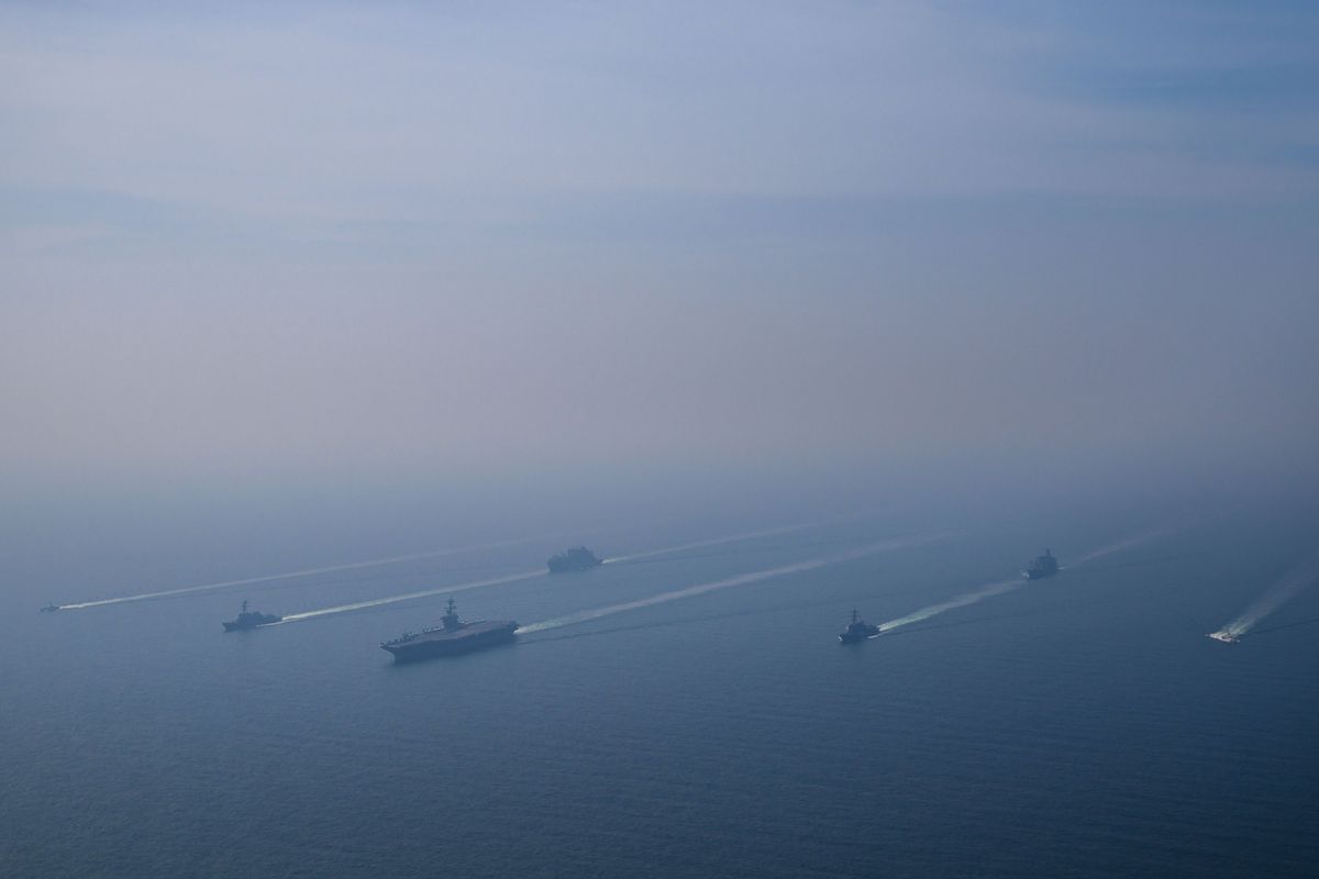 "This is Not a Dress Rehearsal": U.S. Engaged in Massive Military Buildup as Threat To Bomb Iran Grows