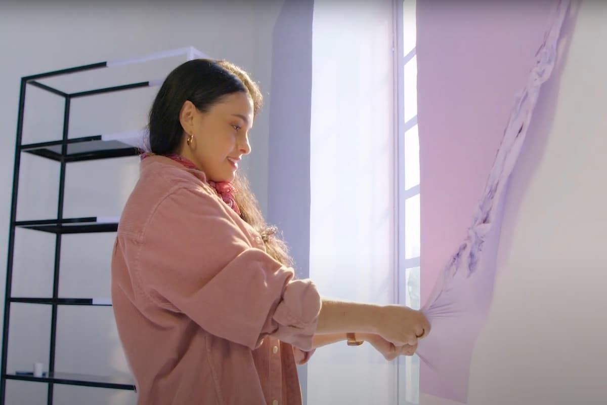 "Rental-proof" paint can be peeled off the wall before you move out