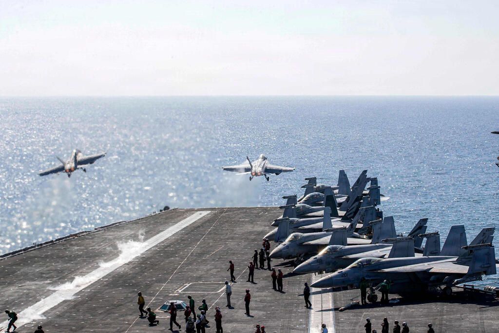 US deploys third aircraft carrier to Middle East amid preperations for Iran invasion
