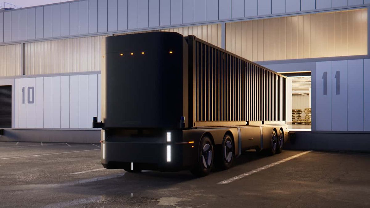 The Humble Hauler Is A Cab-Less Autonomous Truck With 200 Miles Of Range