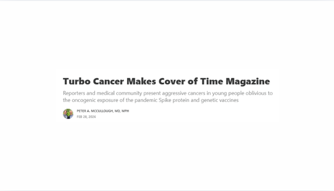 Turbo Cancer Makes Cover of Time Magazine