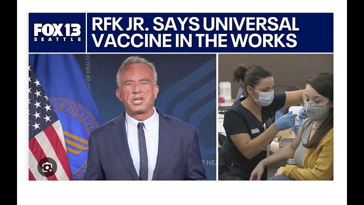 Peggy Hall: RFK Wants a UNIVERSAL VACCINE – MAHA Bait & Switch?