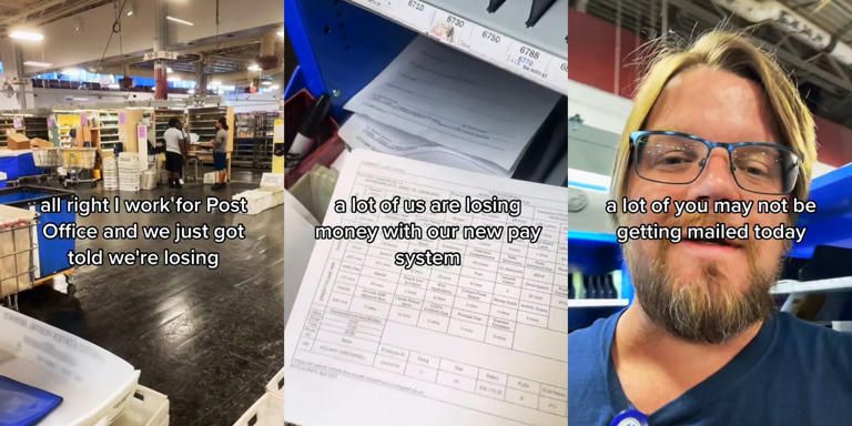 ‘A lot of you may not be getting mail today’: Post office worker speaks out after getting $10K pay cut, witnessing co-workers walk out