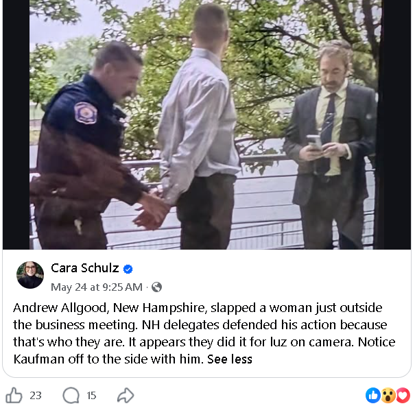 Suspected Fed and Agent Provocateur Jeremy Kauffman's Antics at the Libertarian Party Convention