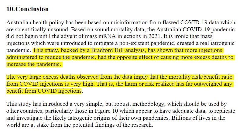 Shocking Study Out of Australia Shows up to a 26 Fold Increase in Excess Mortality in 2021 and 2022. Consistent With American Insurance Companies Findings.
