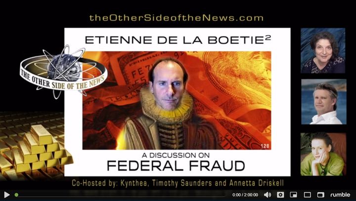 Etienne Breaks Down Multiple "Government" Scams on the Other Side of the News