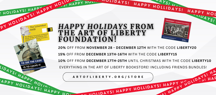 Holiday Sale on our Coolest Books, Liberators, and Shiny Badges That Still Don't Grant Extra Rights