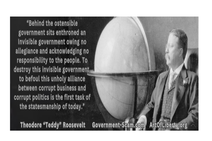 Multiple US Presidents Have Admitted the US "Government" Is Run By Inter-Generational Organized Crime