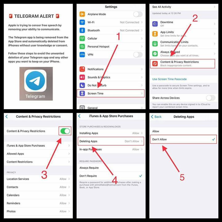 BREAKING: Apple is Set to Automatically Delete the Telegram App from Your iPhone