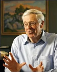 Charles Koch’s Money Is Being Used in Elections in Ways Only Orwell Could Have Imagined