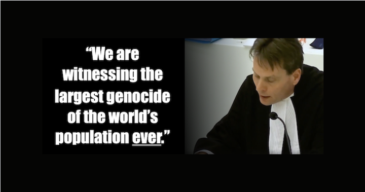 Dutch Lawyer Tells Amsterdam Court: COVID Shots Responsible for the "Largest Genocide of the World's Population Ever"
