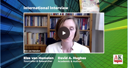 Elze van Hamelen Interview David Hughes on his book: "Covid-19," Psychological Operations, and the War for Technocracy