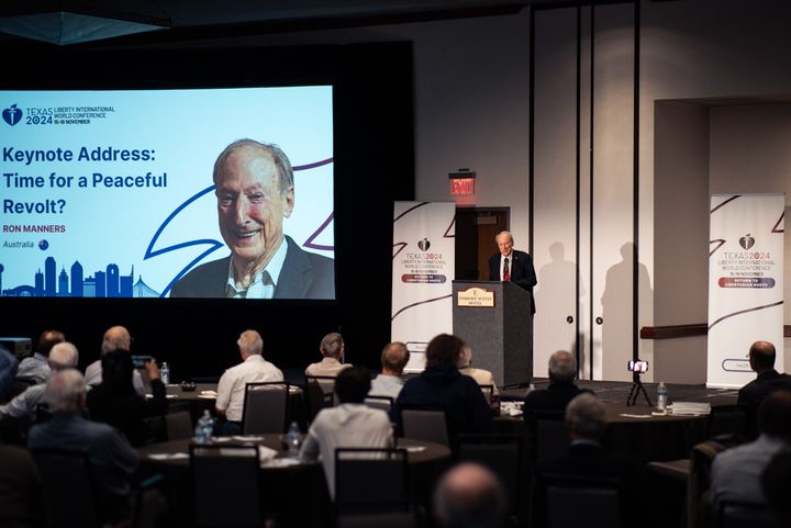 Is It Time for a Peaceful Revolt? – Australian Gold Miner Ron Manners Make the Case to the Liberty International World Conference