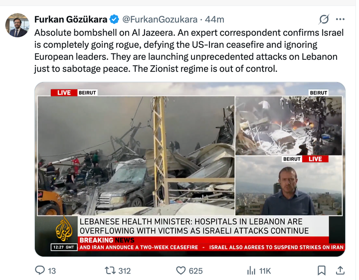 Israel Goes Rogue: "Unprecedented" Bombardment Of Lebanon