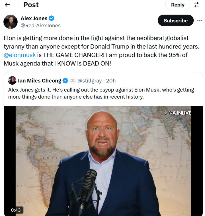 More Evidence Alex Jones Is Not to Be Trusted