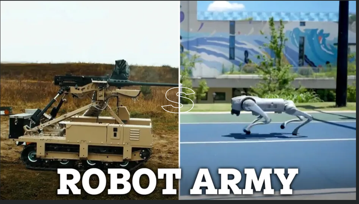 ROBOT ARMY Ukraine deploys all-ROBOT battleforce for the first time as deadly tech is launched at Putin’s troops in Kharkiv assault