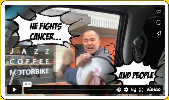 Nutcase Pro-Covid Cancer Doctor Kim Chi Who Broke Comedian Alex Lasarev’s Car Window with a Bike is Now a Meme Coin